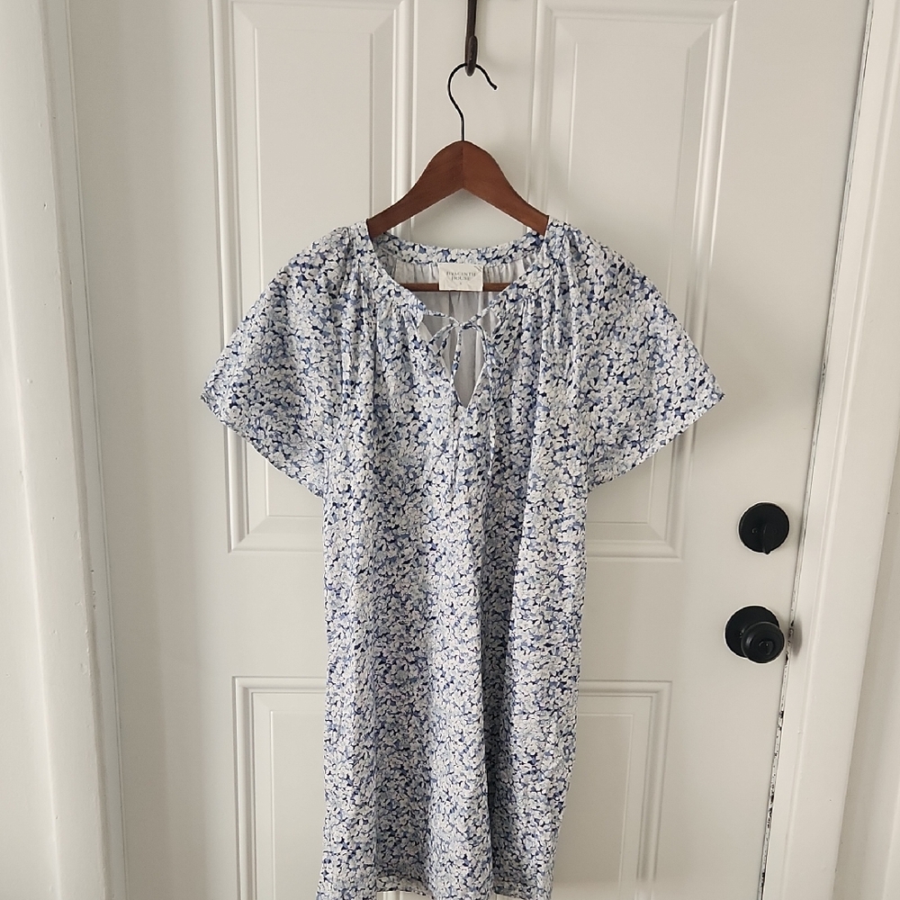Ladies Cotton Floral Print Dress